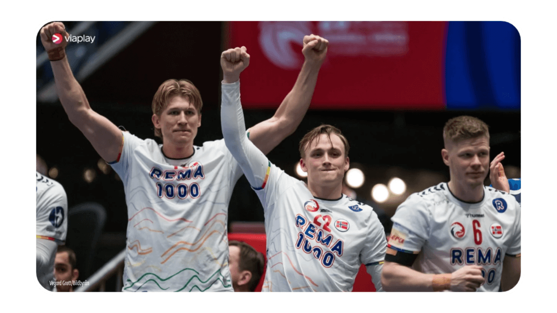 Se håndball-EM for herrer 2026 med Allente og Viaplay