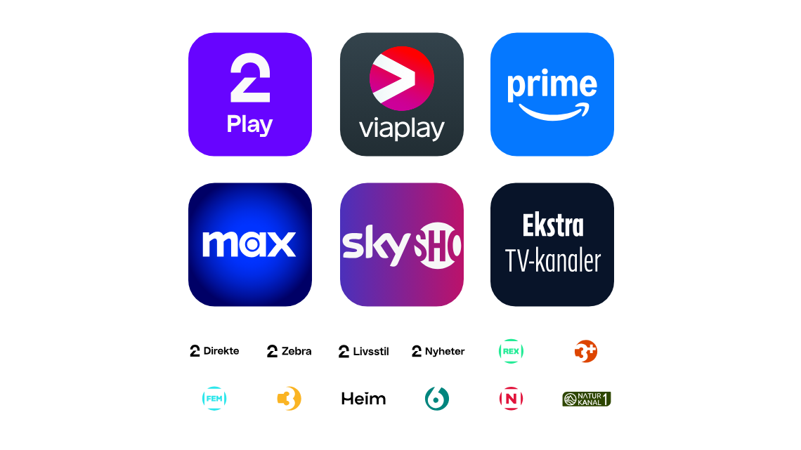 Streamingtjenester og TV-kanaler i én pakke